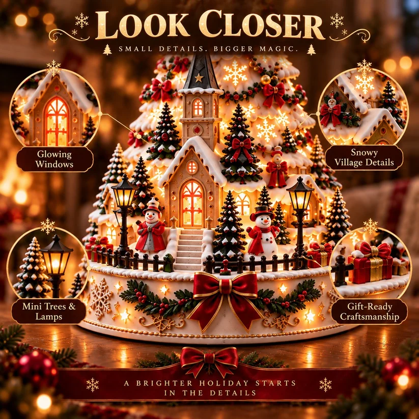 🎄Christmas Village Lightscape Tree