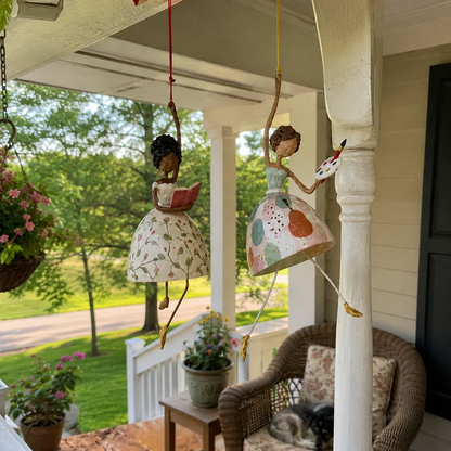 💃🌸Whimsical Dancing Lady Hanging Ornament