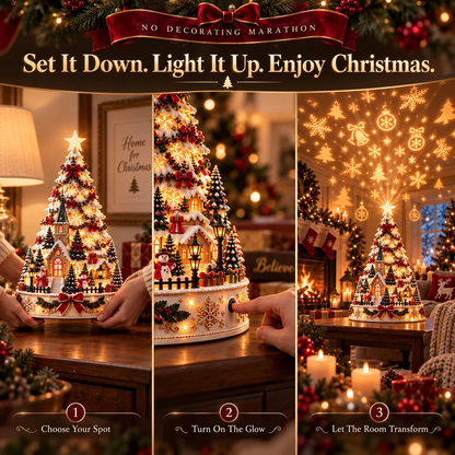 🎄Christmas Village Lightscape Tree