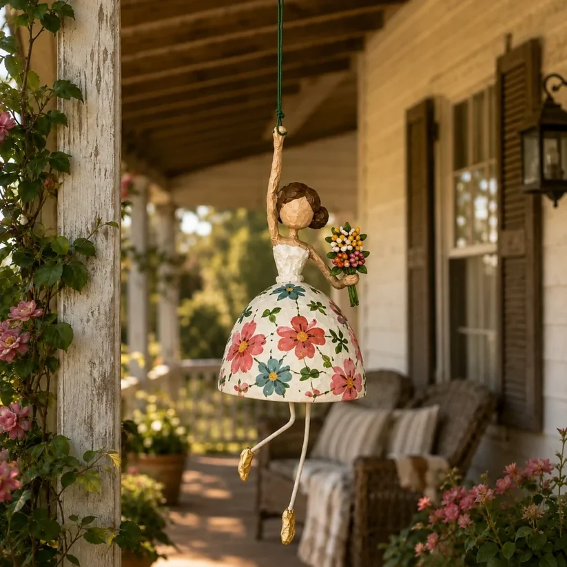 💃🌸Whimsical Dancing Lady Hanging Ornament