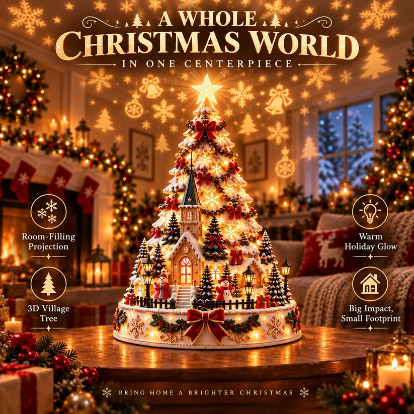 🎄Christmas Village Lightscape Tree