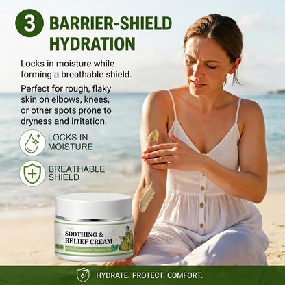 维他草本VitalHerb Life悠舒缓蜂蜜花和薄荷天然植物舒缓霜30克，瓶装，显示产品细节