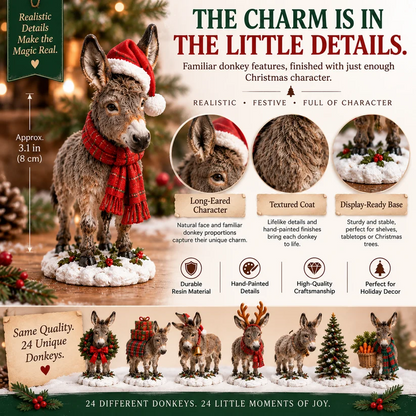 Kind Ears, Brighter Days — 24-Day Donkey Christmas Collection