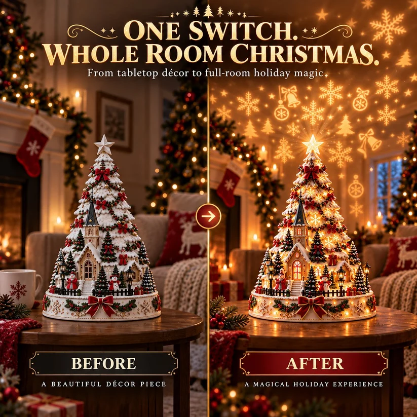 🎄Christmas Village Lightscape Tree