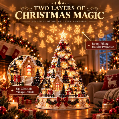 🎄Christmas Village Lightscape Tree