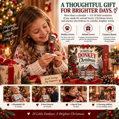 Kind Ears, Brighter Days — 24-Day Donkey Christmas Collection