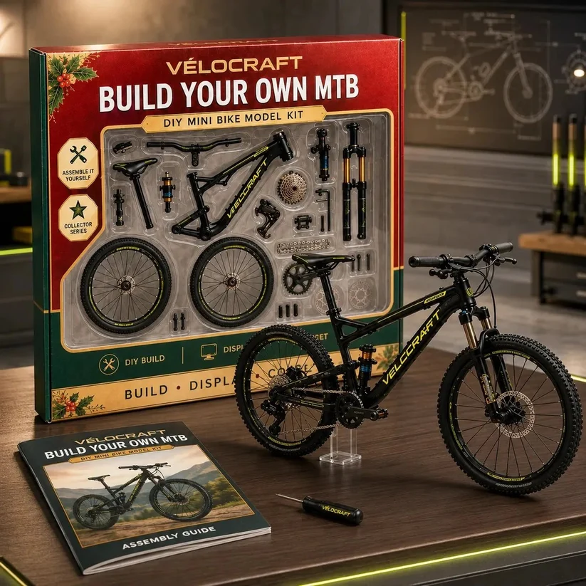 🎁🚲DIY Mountain Bike Model Kit- Build, Display & Collect