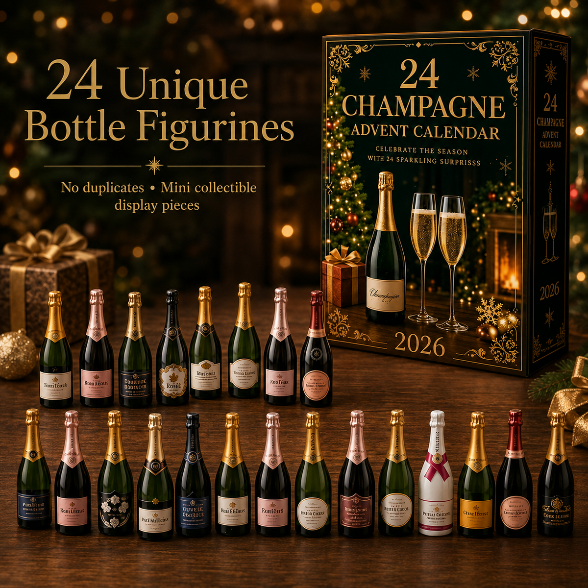 🎅Best Gift For Christmas - Sale 49 % OFF🎅🥂 24 Champagne Advent Calendar 2026 🎄