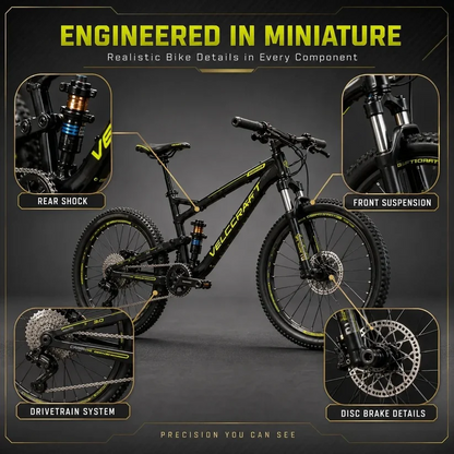 🎁🚲DIY Mountain Bike Model Kit- Build, Display & Collect