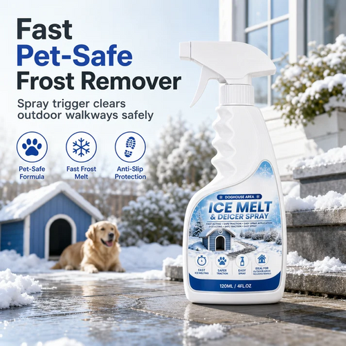 🥳2026 HOT SALE🥳💞50K+ SOLD! ❄️🐾 50% OFF! Outdoor De-Icing & Snow Melting Spray – pet-safe, dissolves frost on contact. Clear steps, walkways & patios fast! 🛡️✅