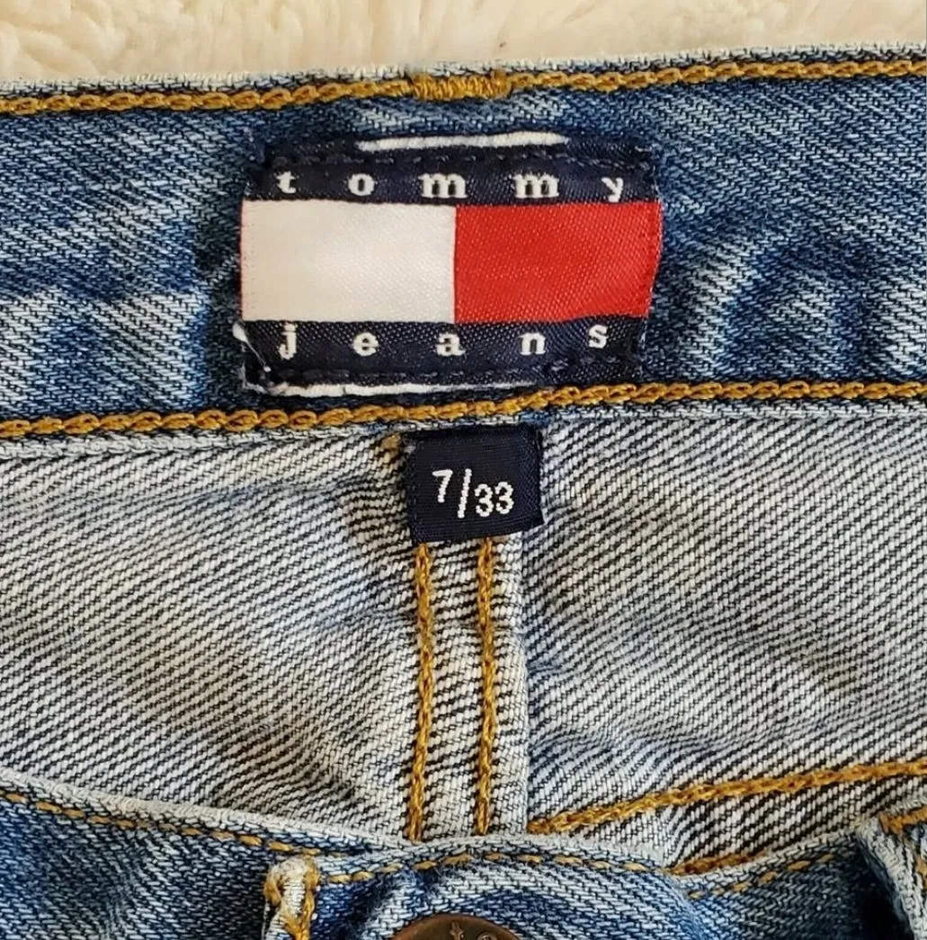 00's Midrise Straight Leg Jeans by Tommy Hilfiger