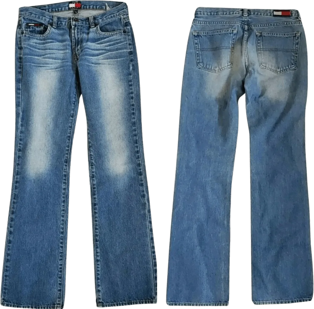 00's Midrise Straight Leg Jeans by Tommy Hilfiger