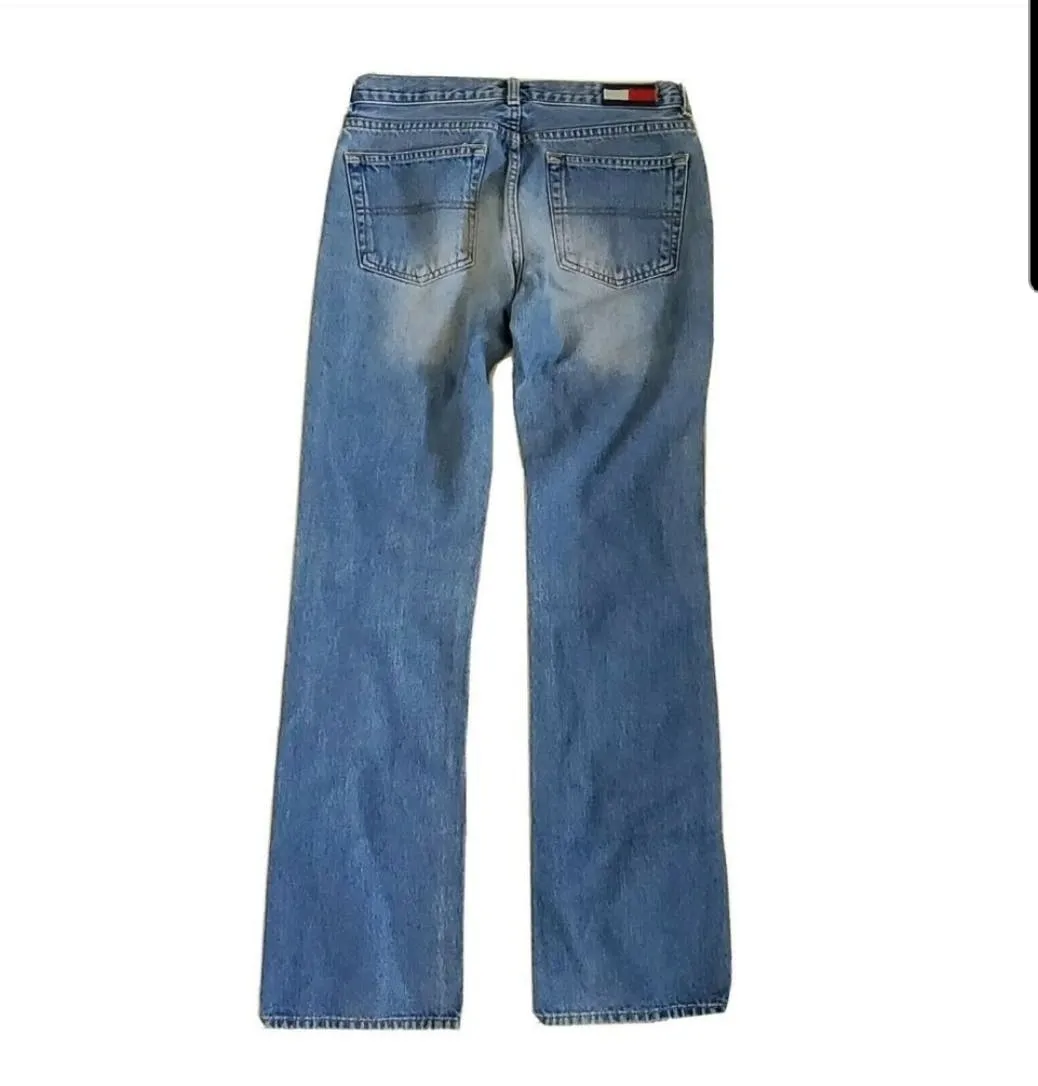 00's Midrise Straight Leg Jeans by Tommy Hilfiger