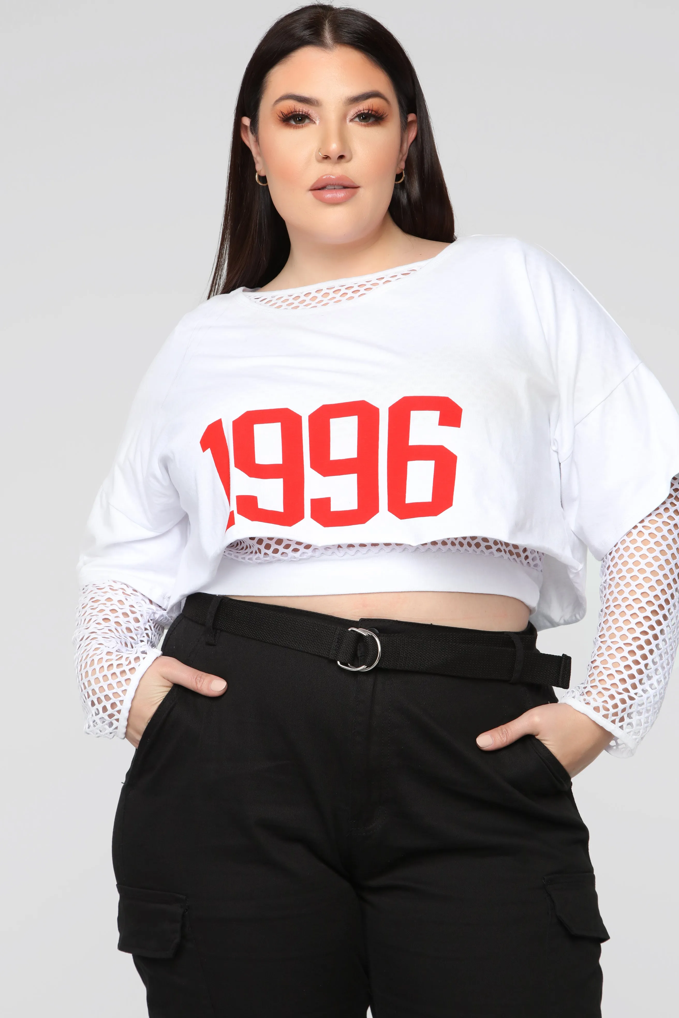 1996 Mesh Top - White