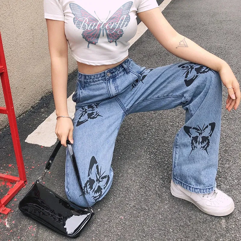 2024 Streetwear Baggy Loose Casual Trousers in Straight Style