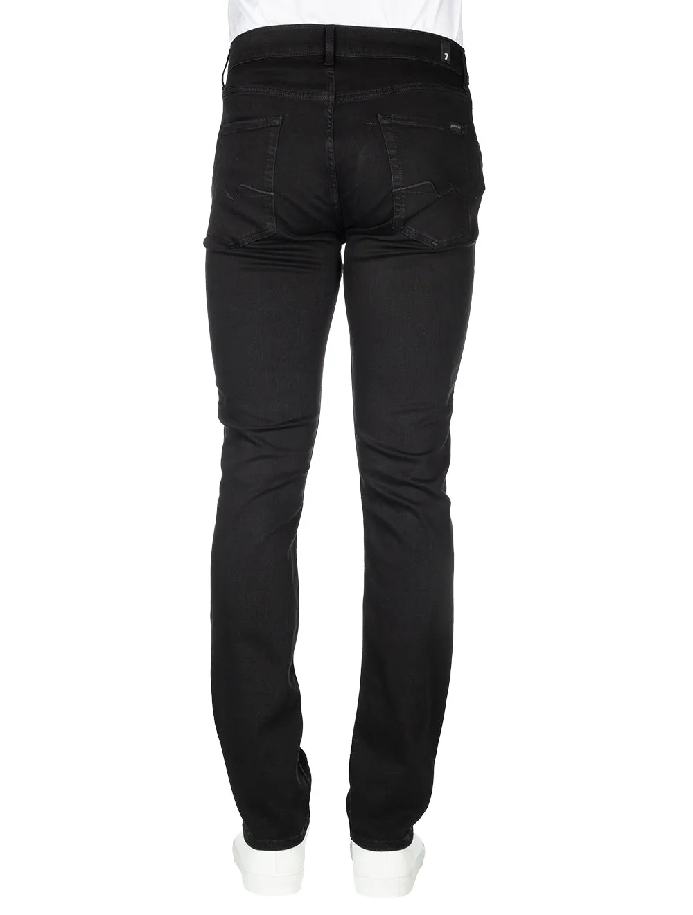 7 OF ALL MANKIND Slimmy Tapered Luxe Performace Jean Black