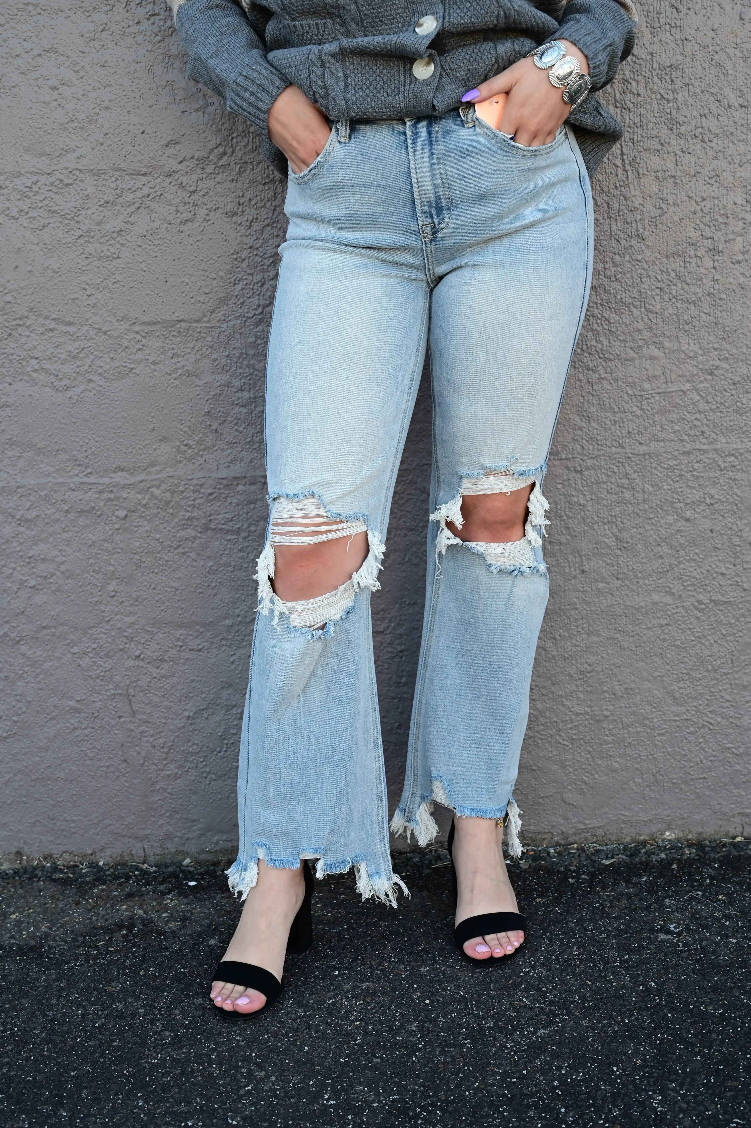 ADAM HIGH RISE STRAIGHT CROP JEANS