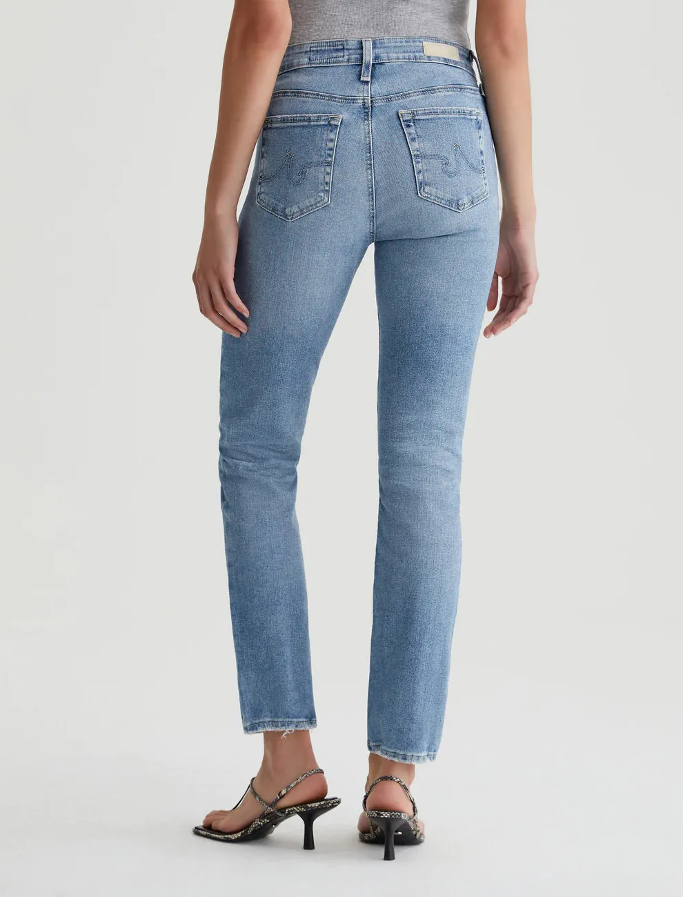 AG Mari High-Rise Slim Straight