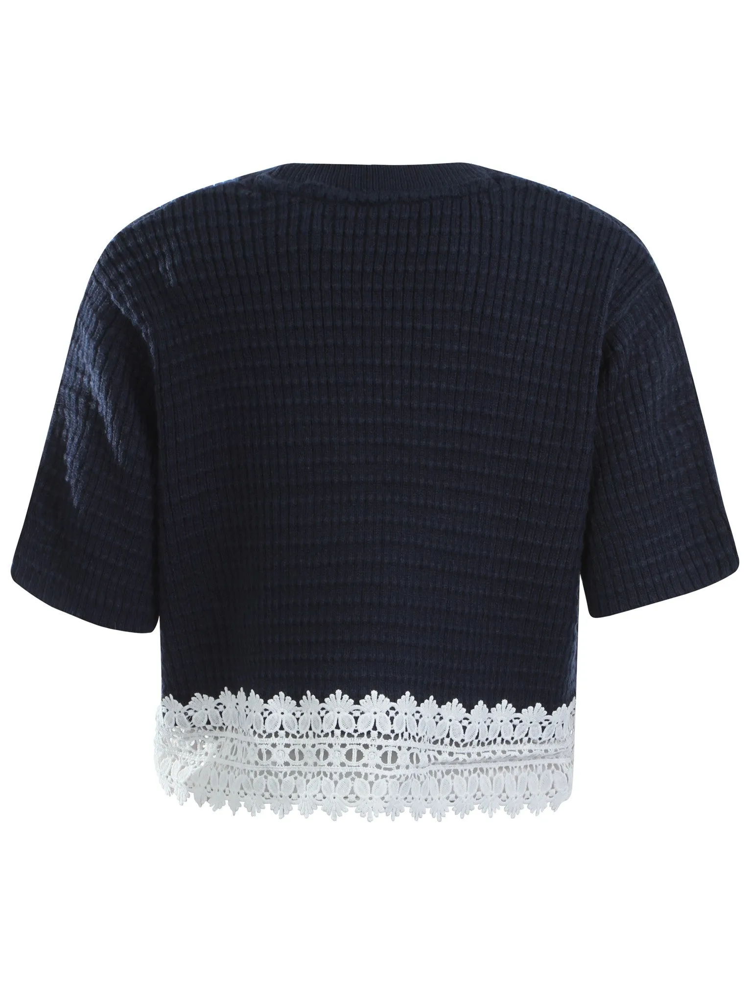 Amara Reya Veronica navy jumper