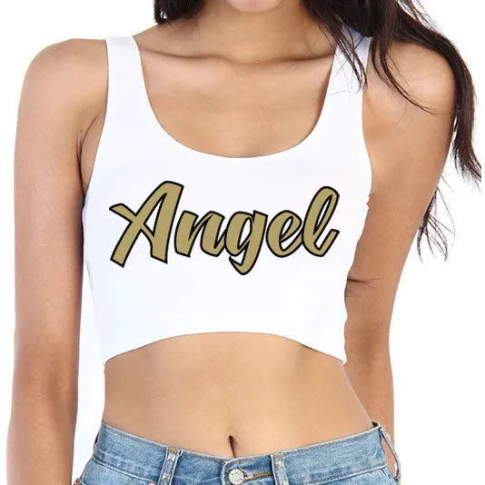 Angel Crop Tank Top