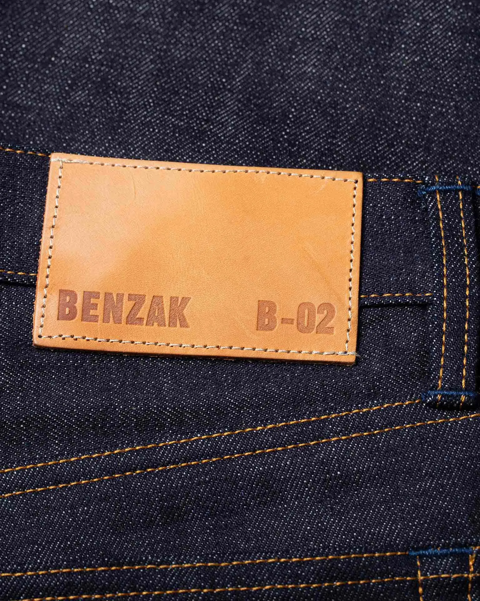 Benzak Denim Developers B-02 Regular Straight Mens Jeans - 15.5oz Kojima Selvedge