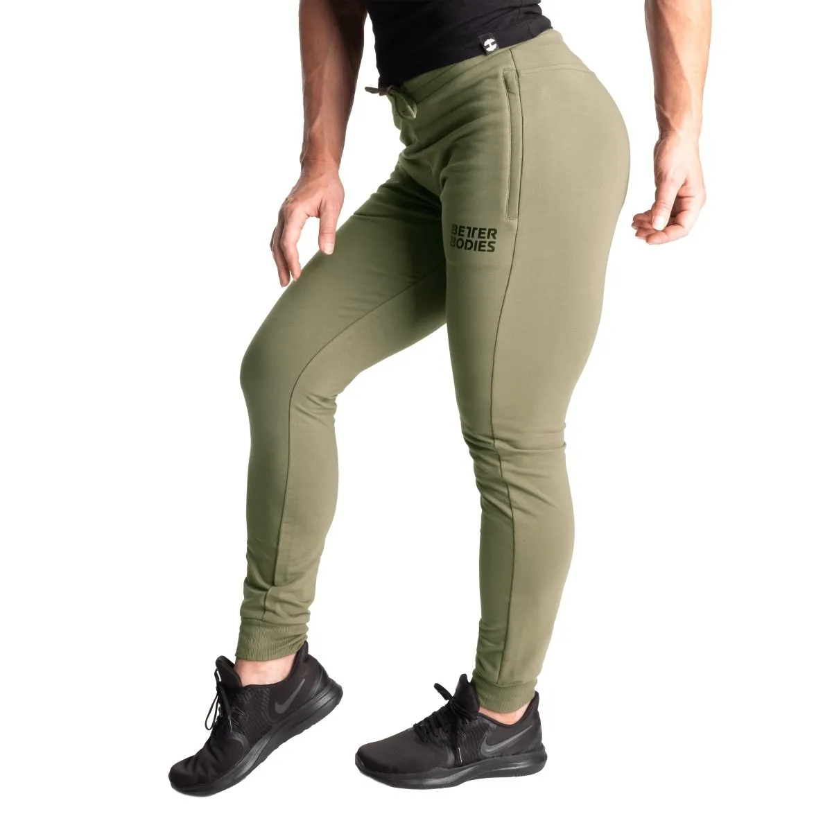 Better Bodies Empire Joggers- Washed Green