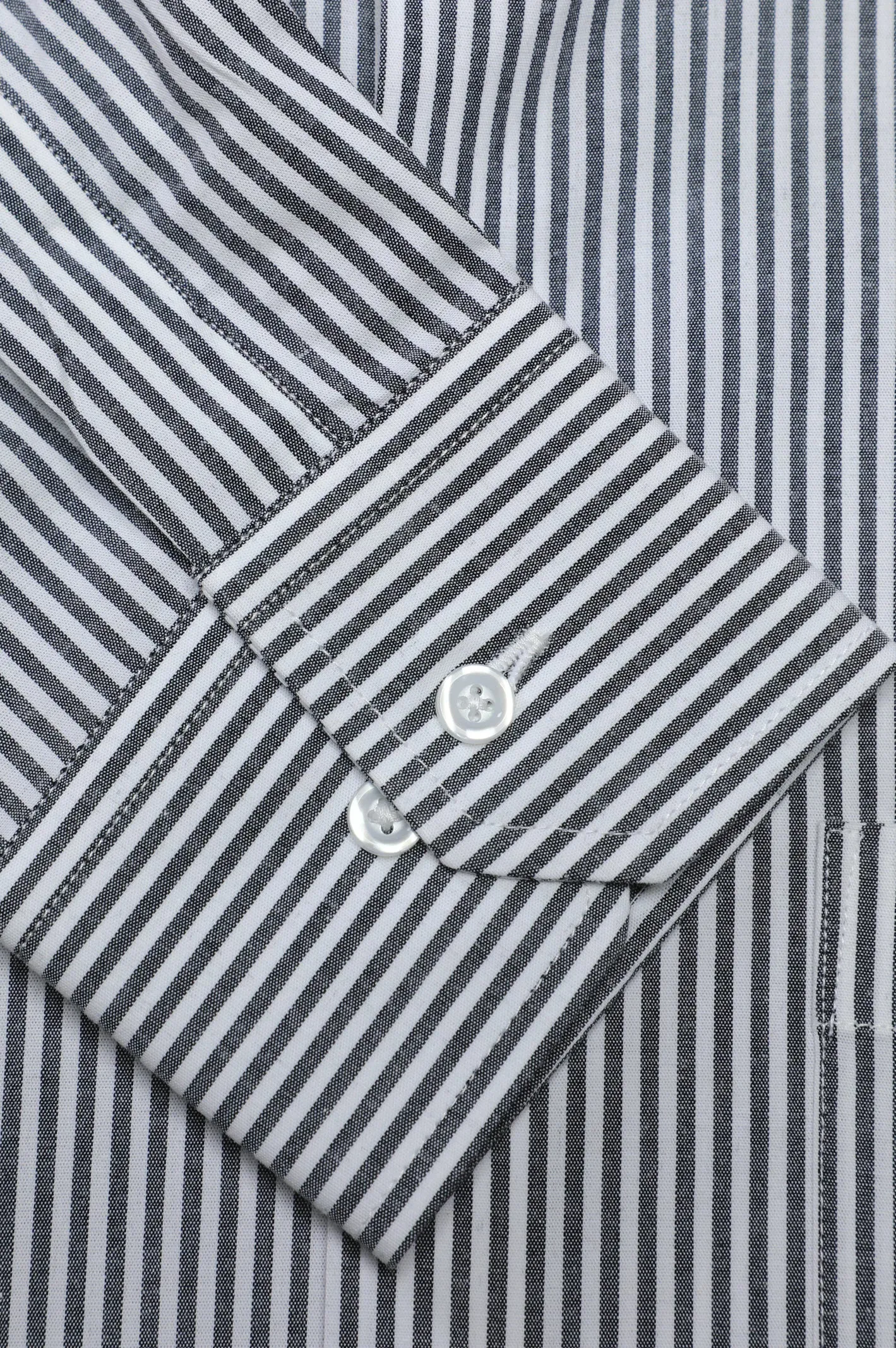 Black Bengal Stripe Formal Shirt