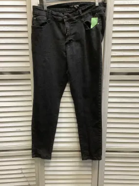 Black Denim Jeans Skinny Fashion Nova, Size 15