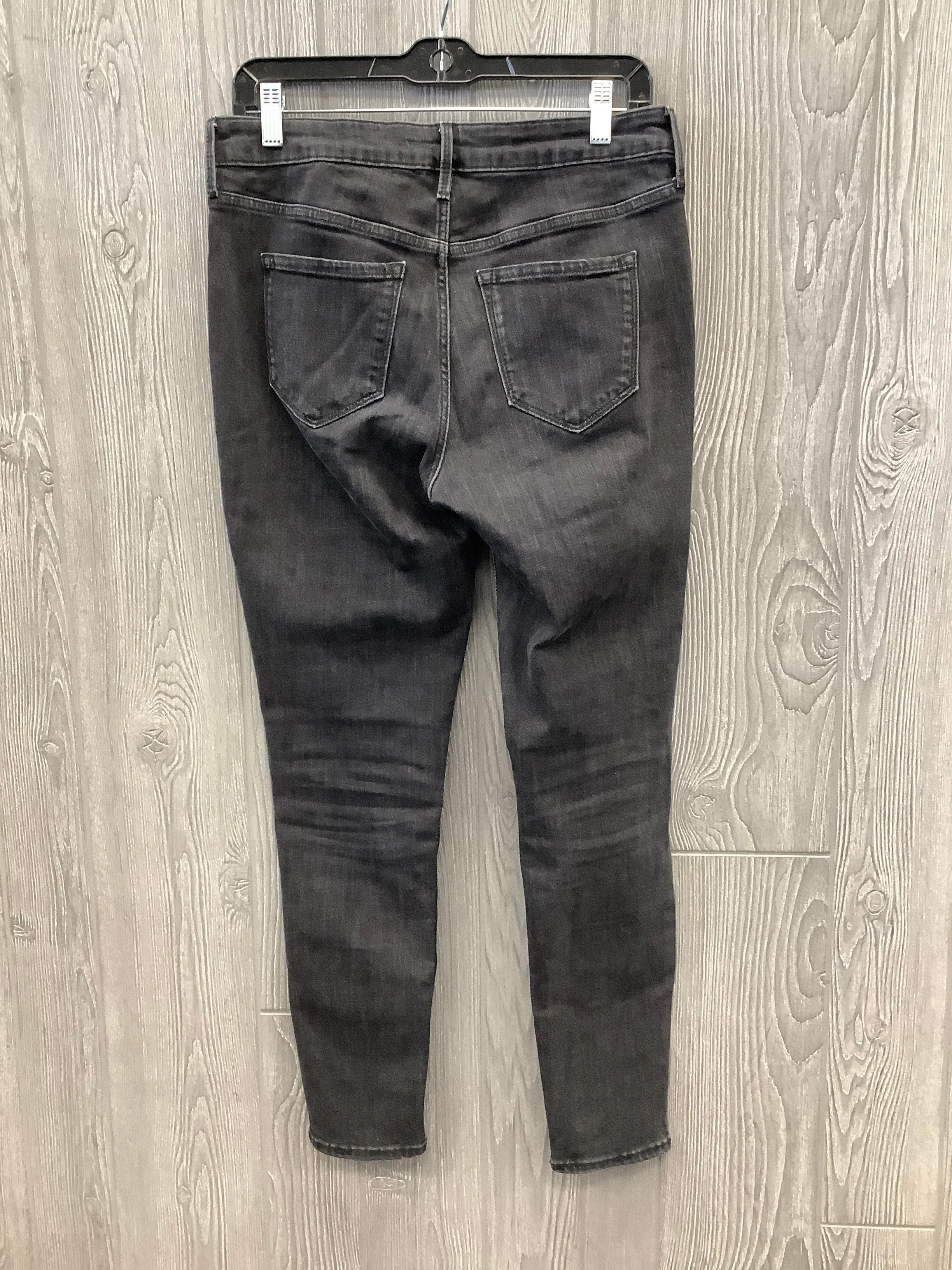 Black Denim Jeans Skinny Old Navy, Size 8