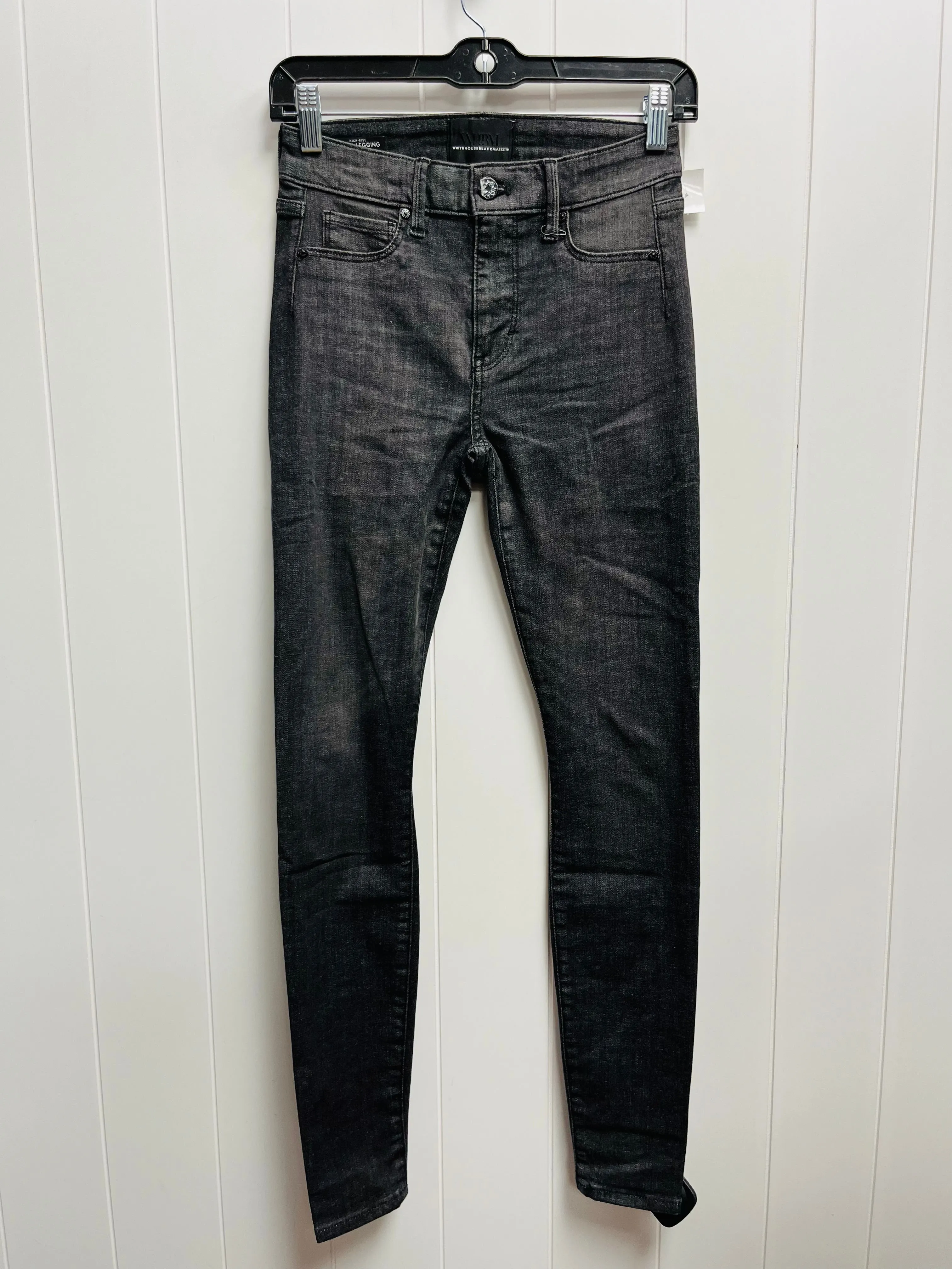 Black Denim Jeans Skinny White House Black Market, Size Xxs