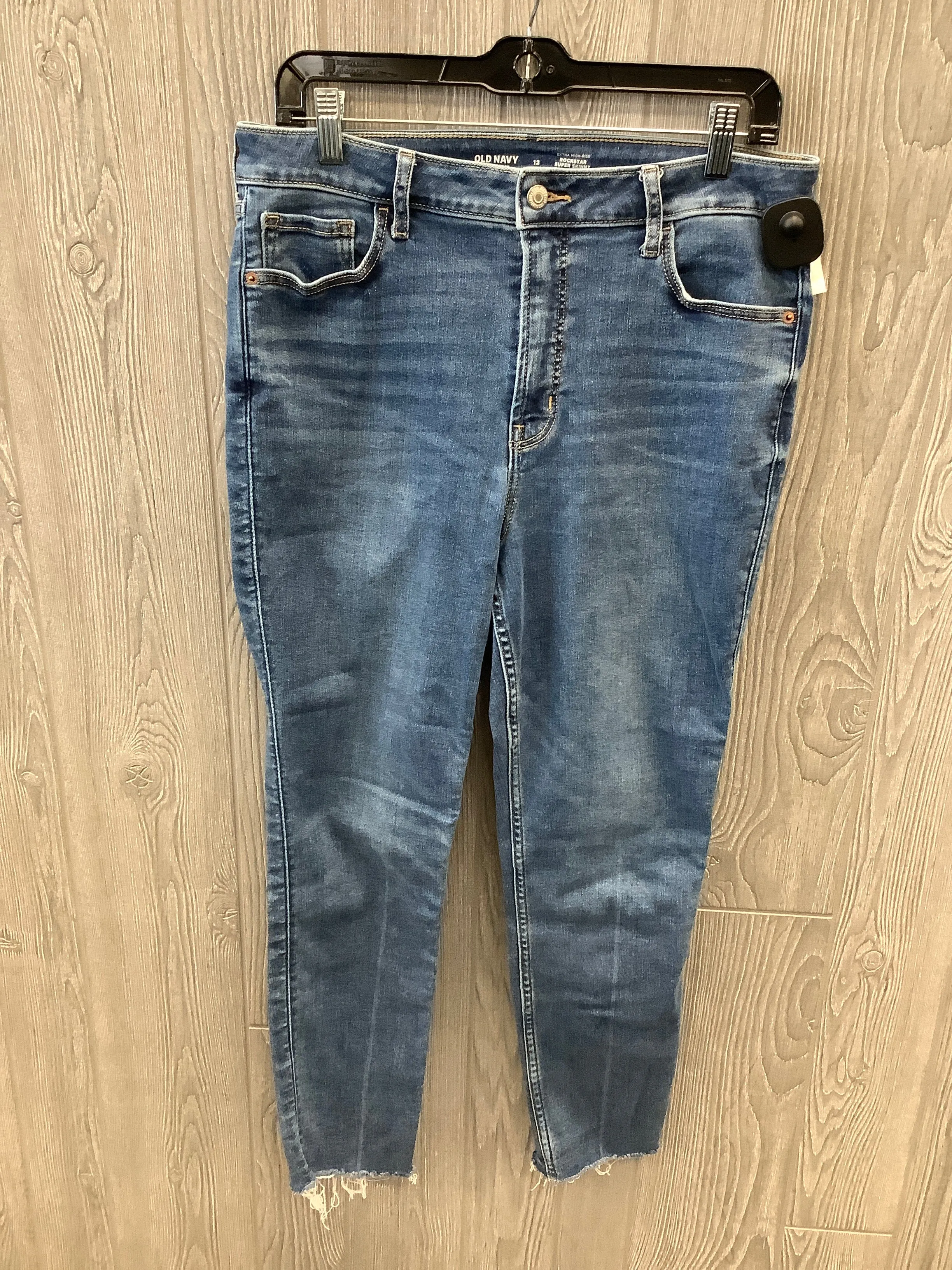 Blue Denim Jeans Skinny Old Navy, Size 12