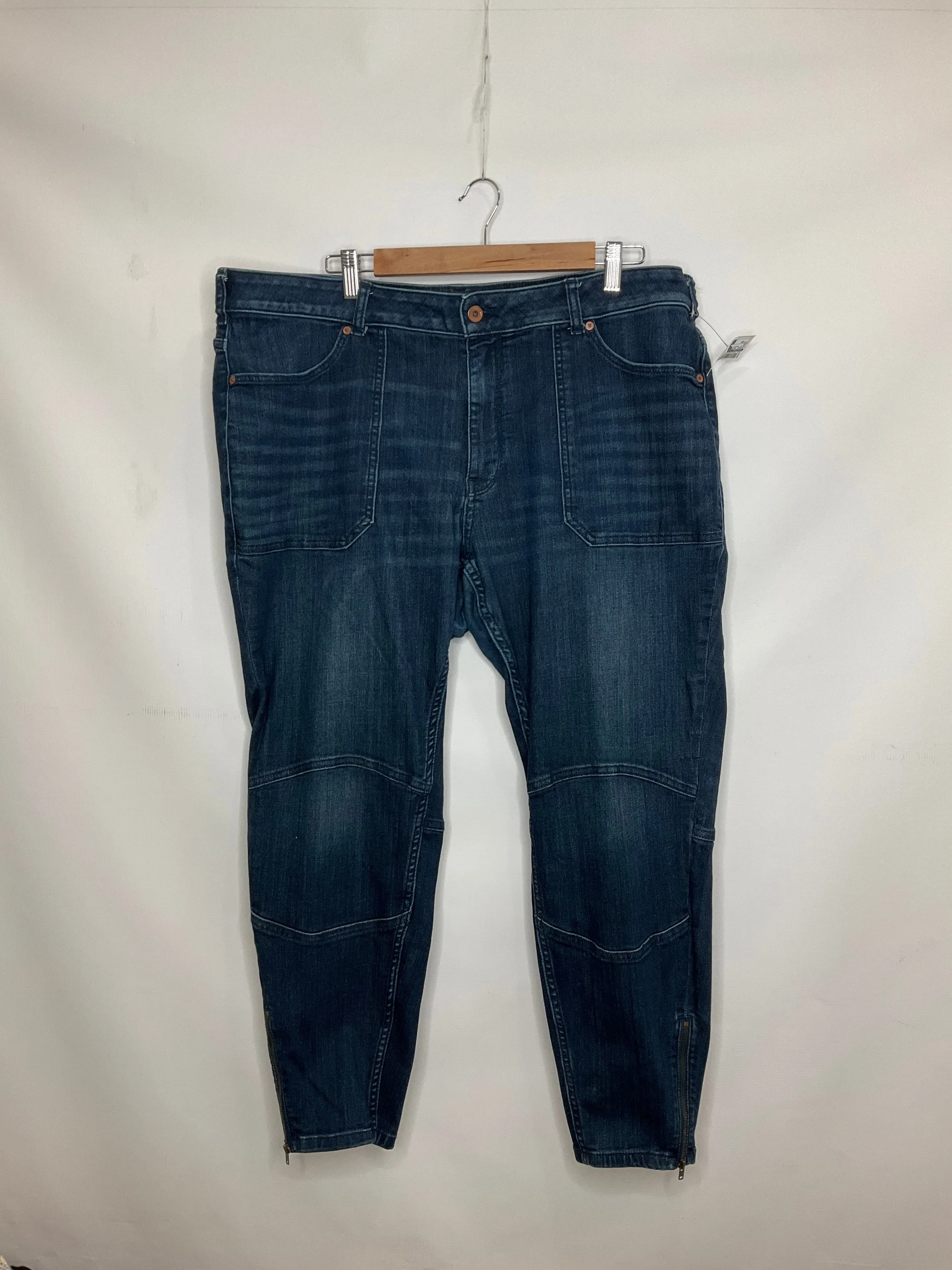 Blue Denim Jeans Skinny Pilcro, Size 20