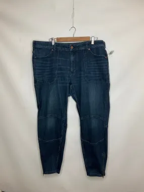 Blue Denim Jeans Skinny Pilcro, Size 20