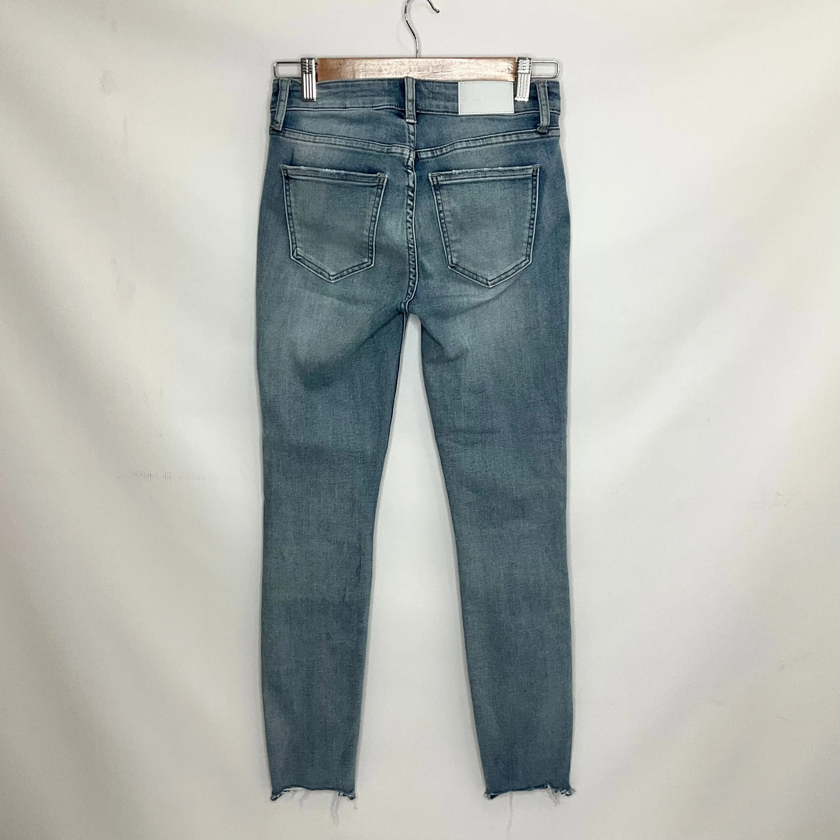 Blue Denim Jeans Skinny Pistola, Size 2