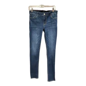 Blue Denim Jeans Skinny White House Black Market, Size 2long