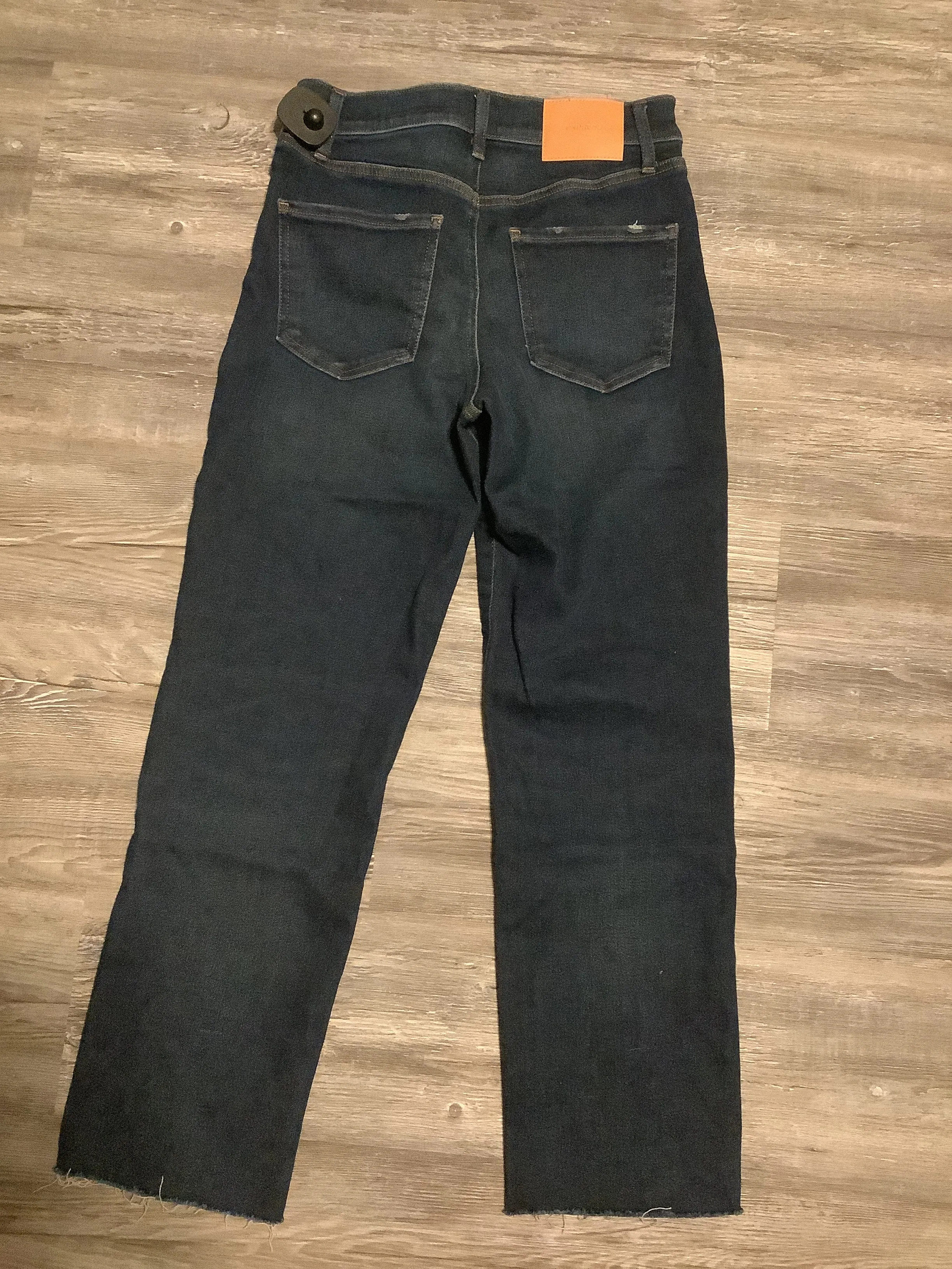 Blue Denim Jeans Straight Express, Size 0