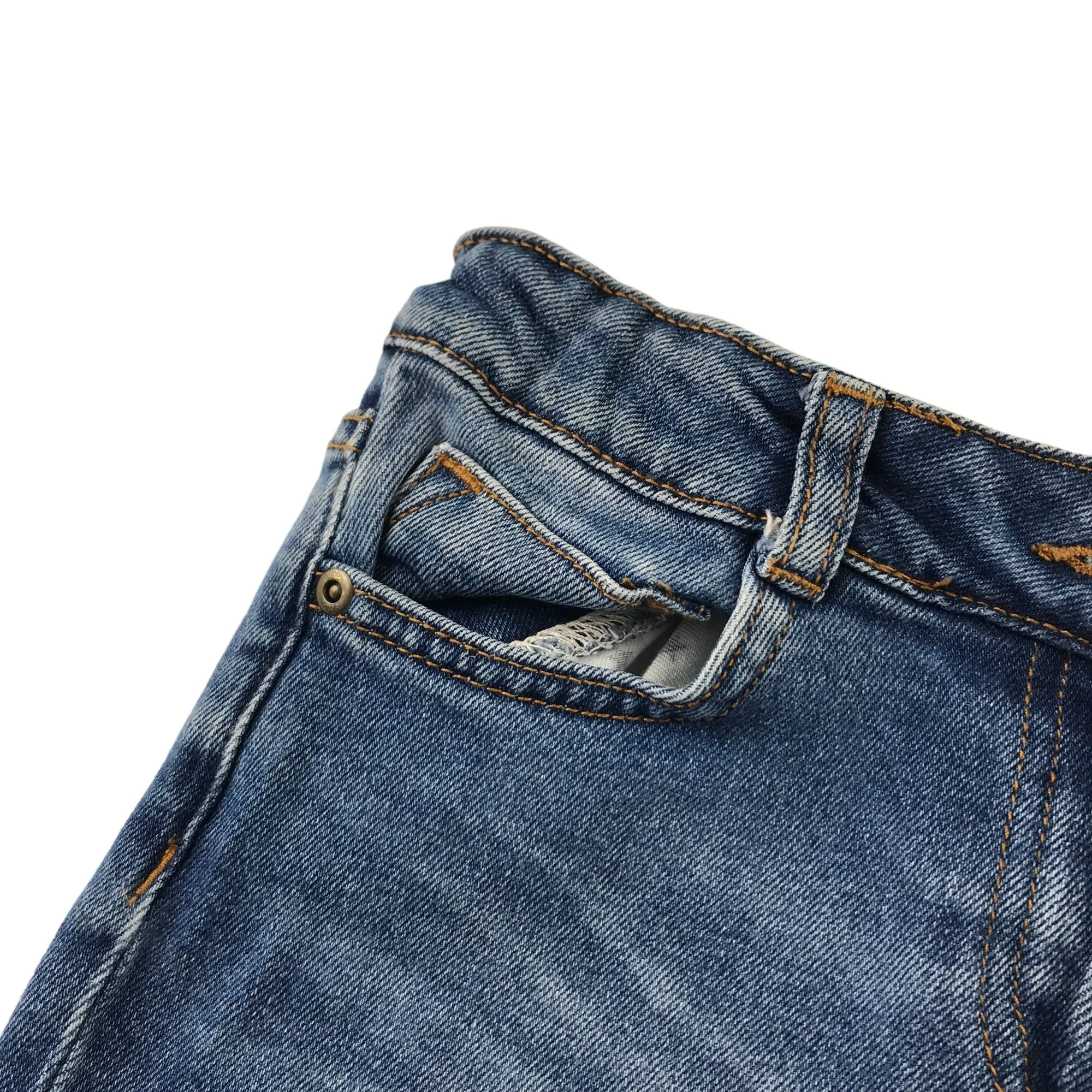 Boden jeans 10 years blue carrot leg adjustable waist