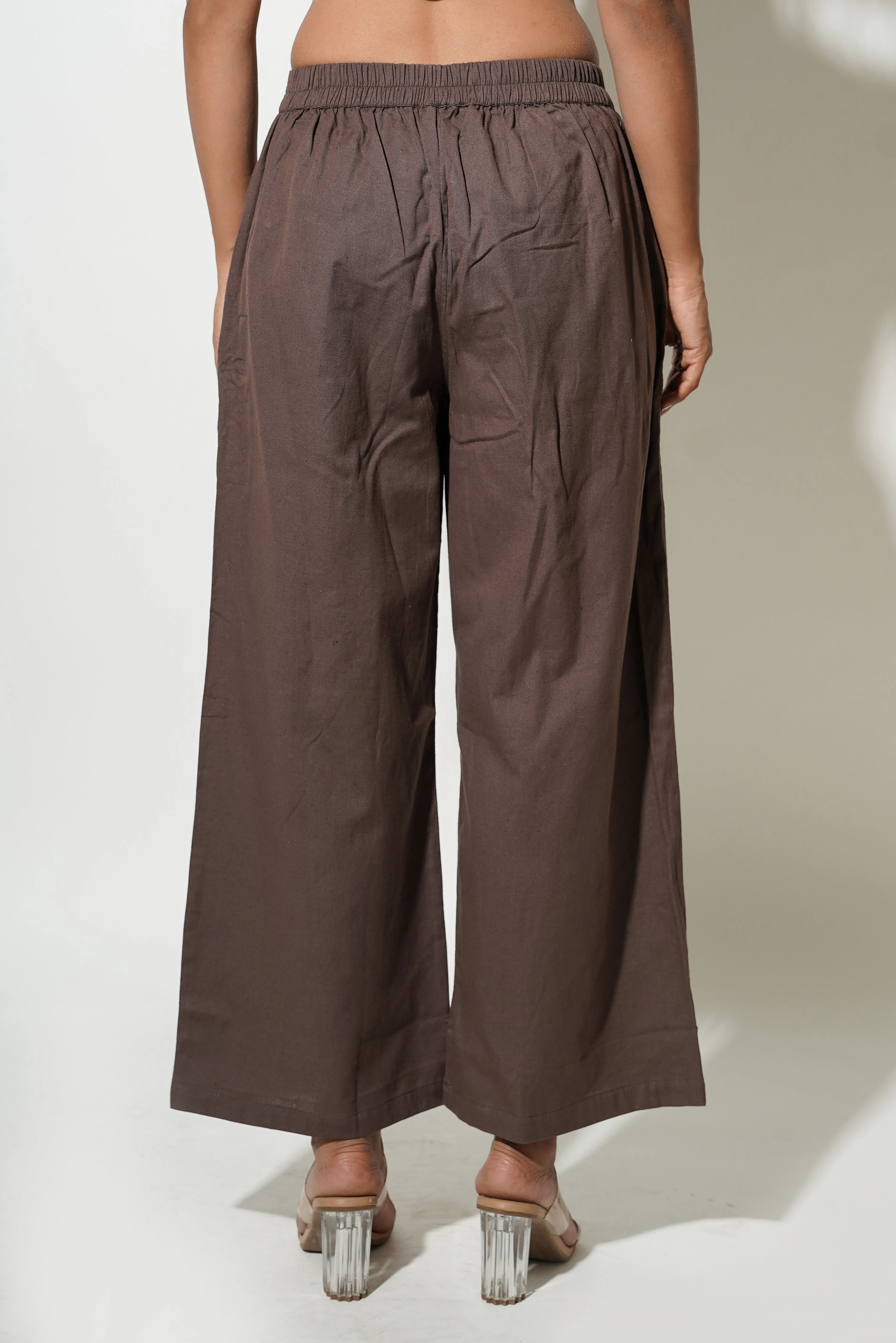 Burgundy Women's Trousers