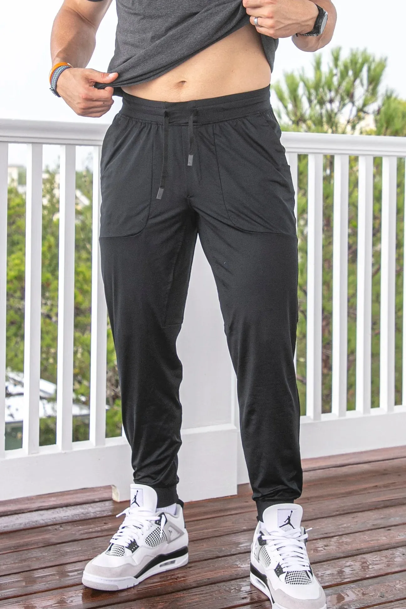 Burlebo Performance Jogger Black