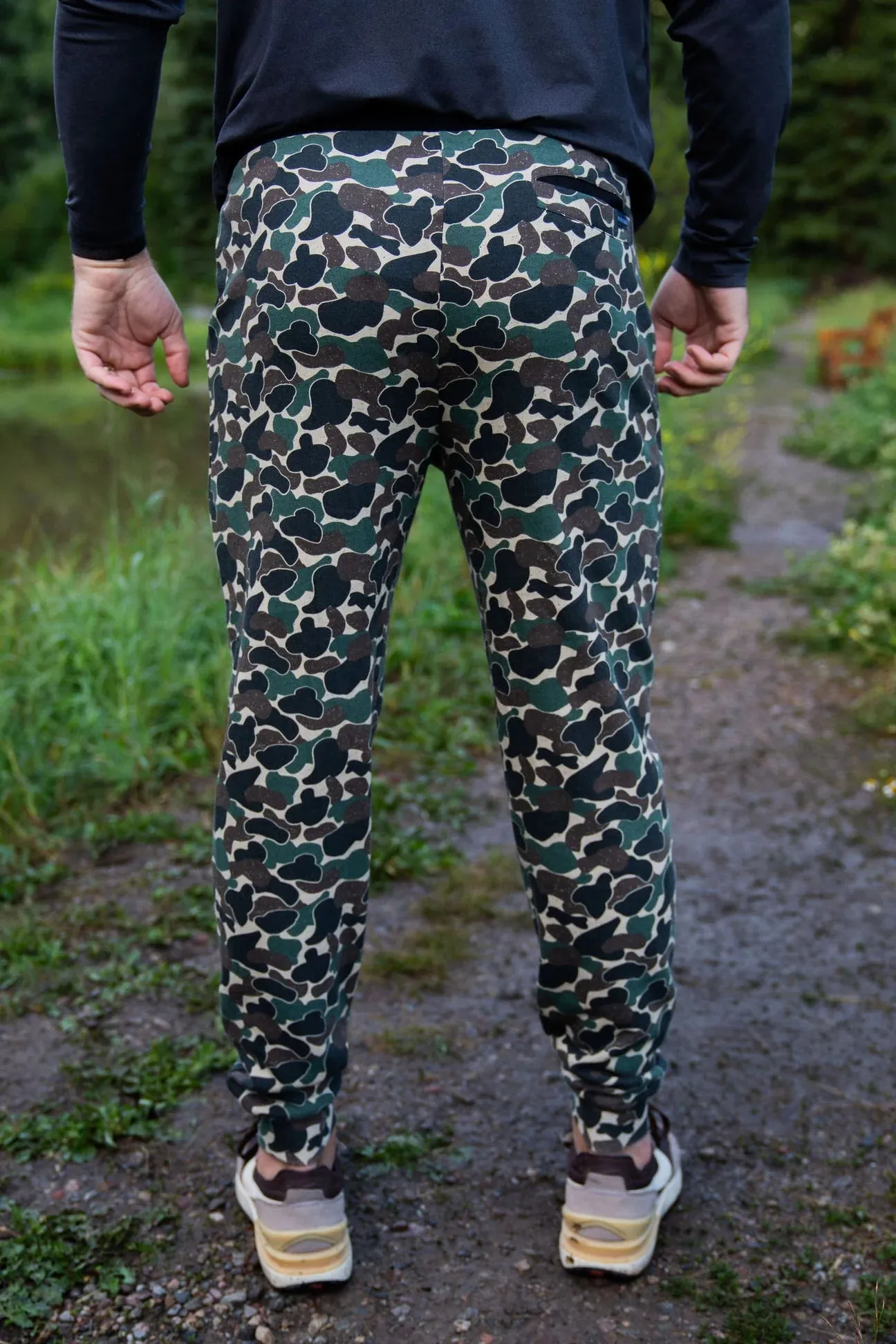 Burlebo Throwback Camo Fleece Jogger