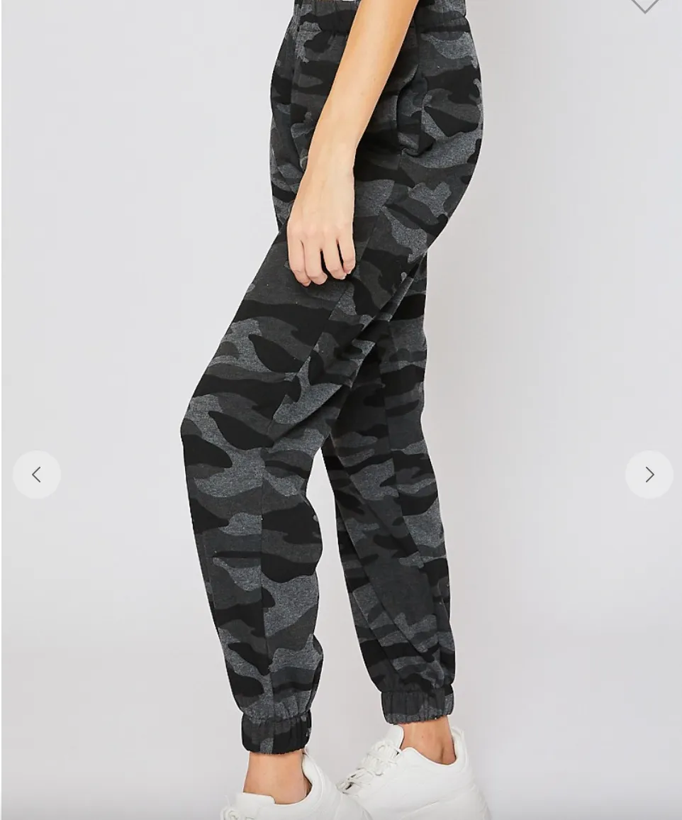 Camo Jogger with Elastic Waistband