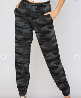 Camo Jogger with Elastic Waistband