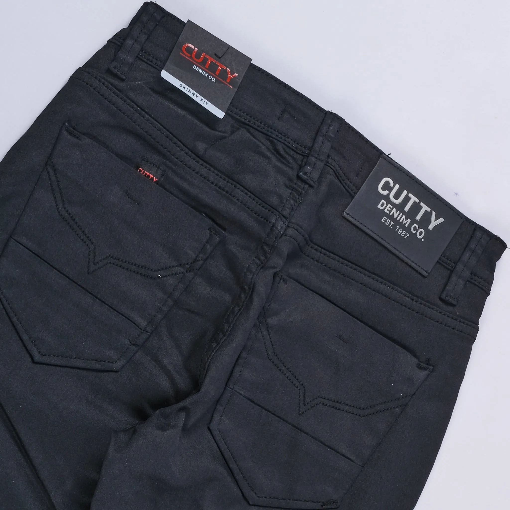 Cutty Root Denim Black Skinny Jean