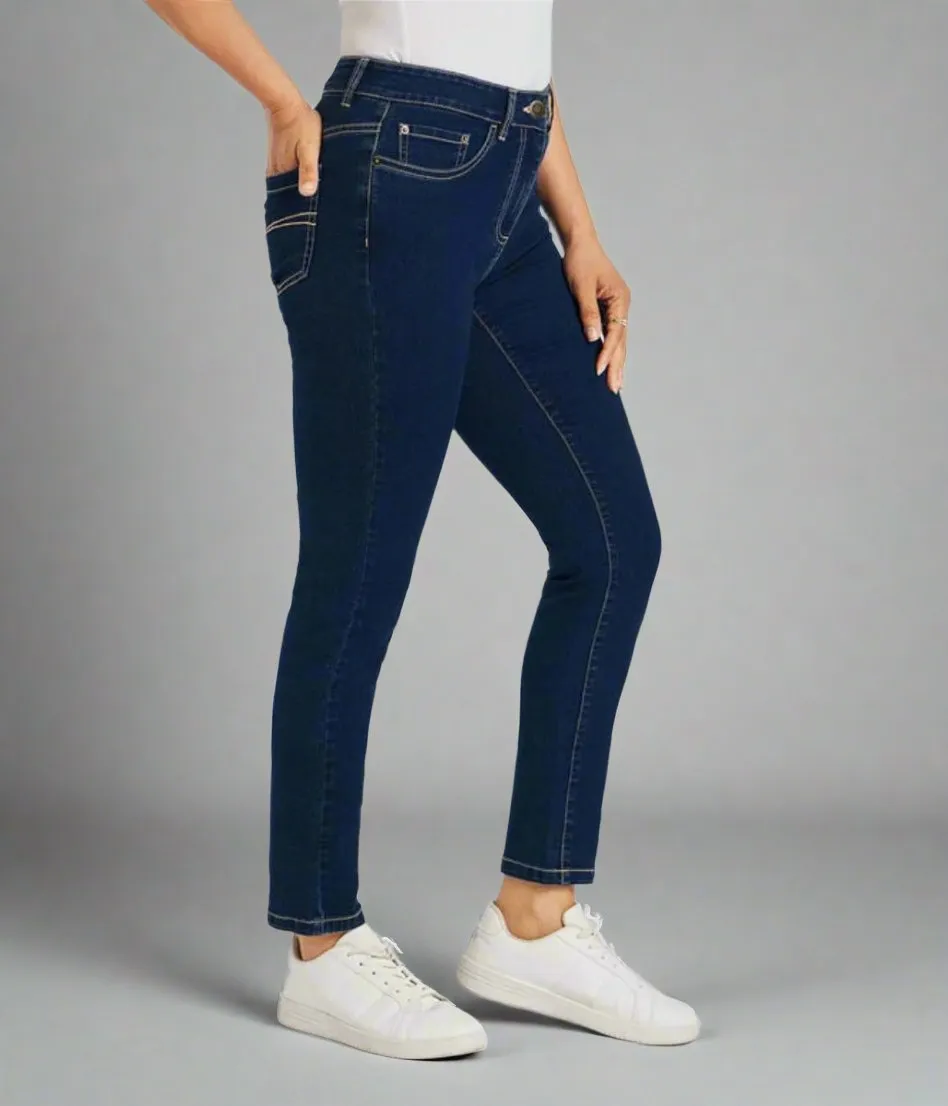 Dark Denim Susie Slim Leg Jean