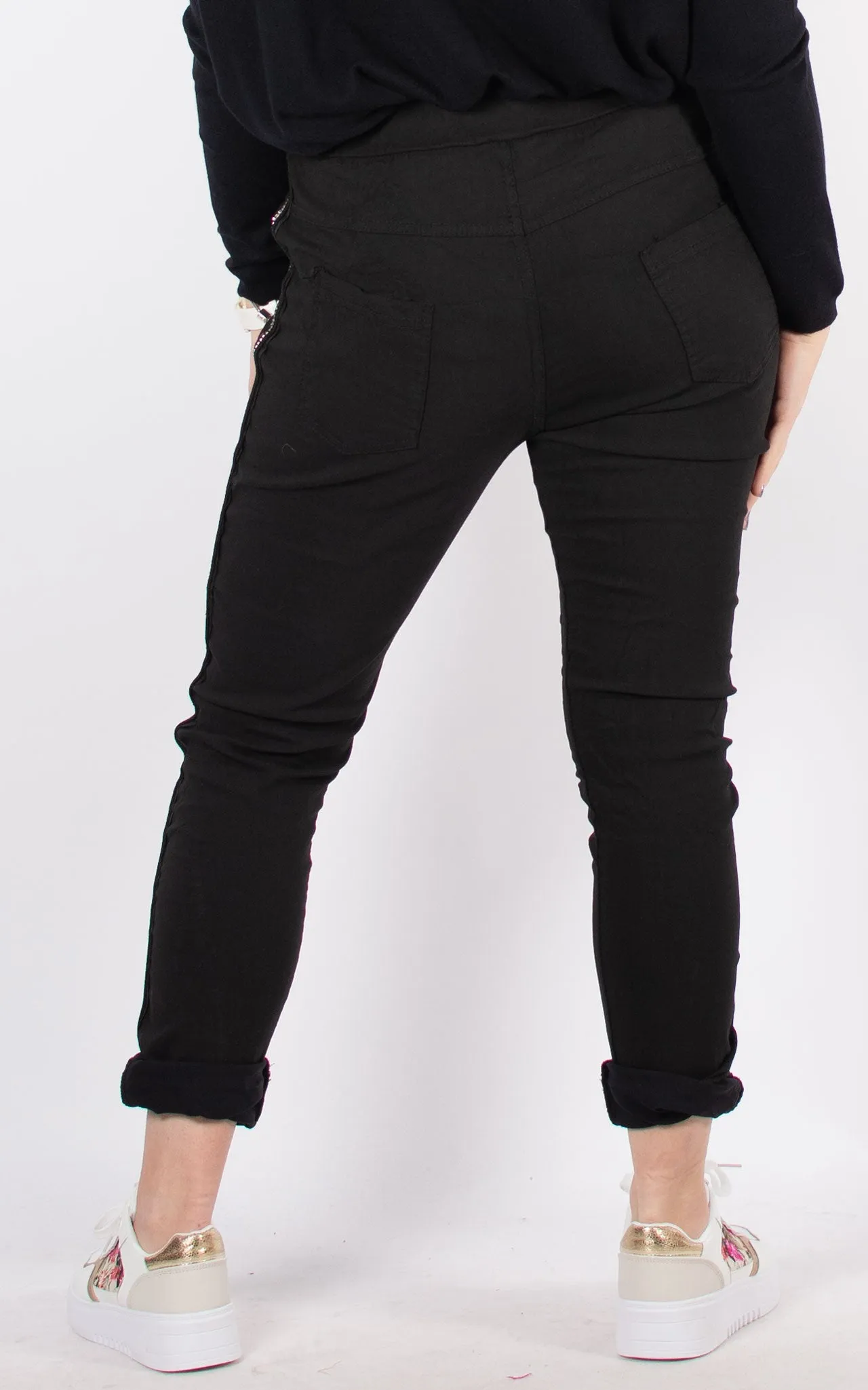 Diamante Magic Jogger | Black