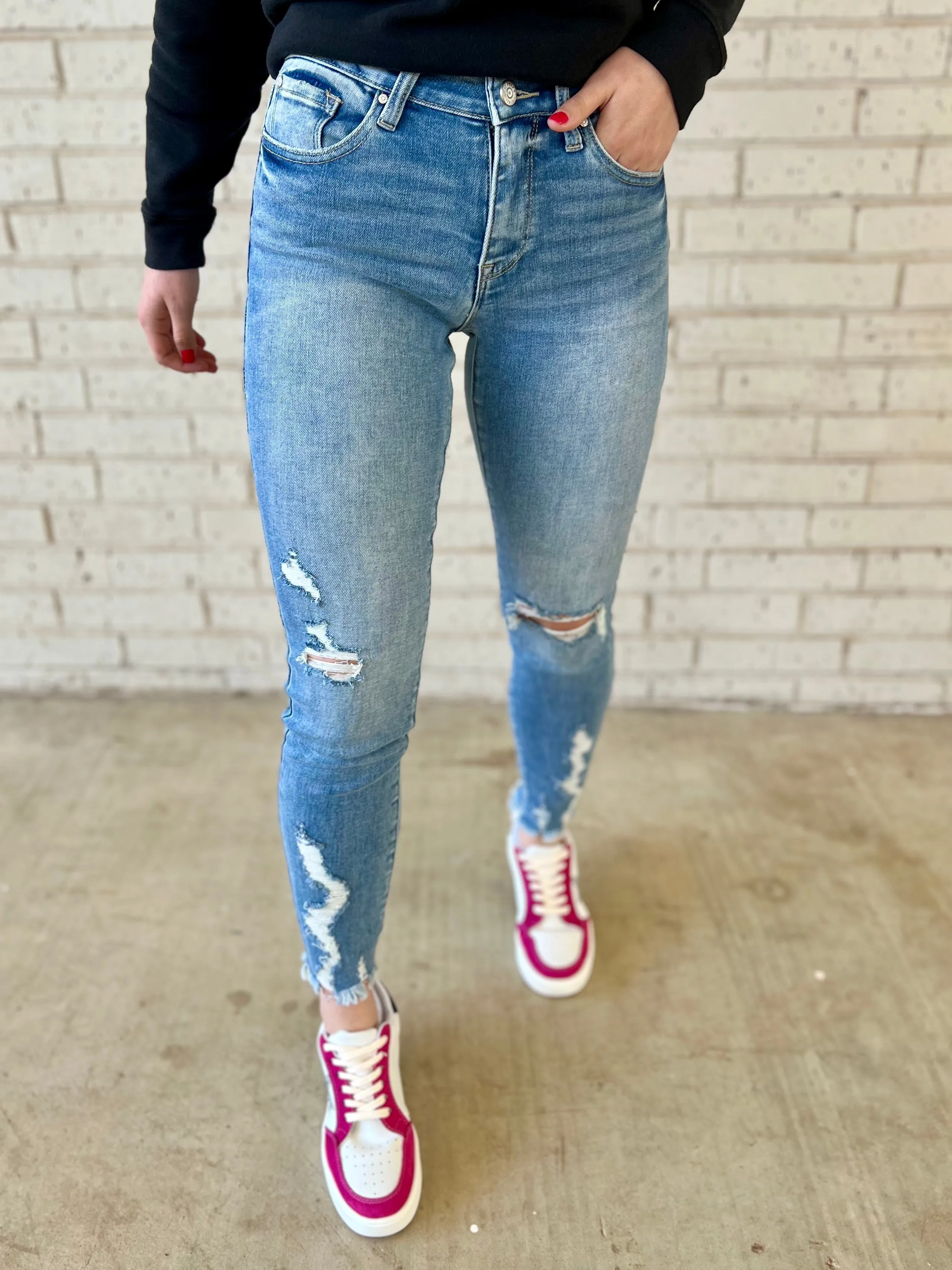 Down To The Wire Skinny Jeans