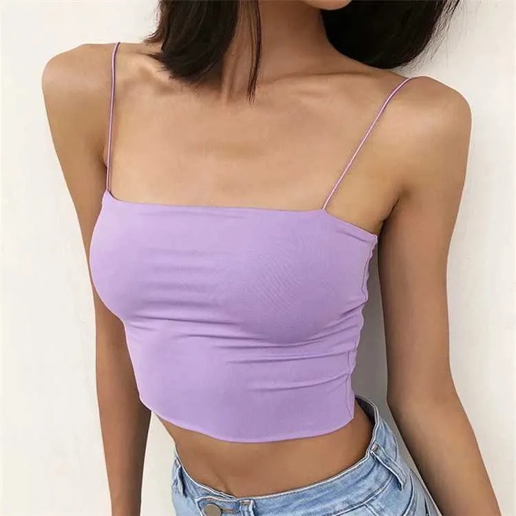 Essential Basics Under $10 Neon Crop Top Tanks