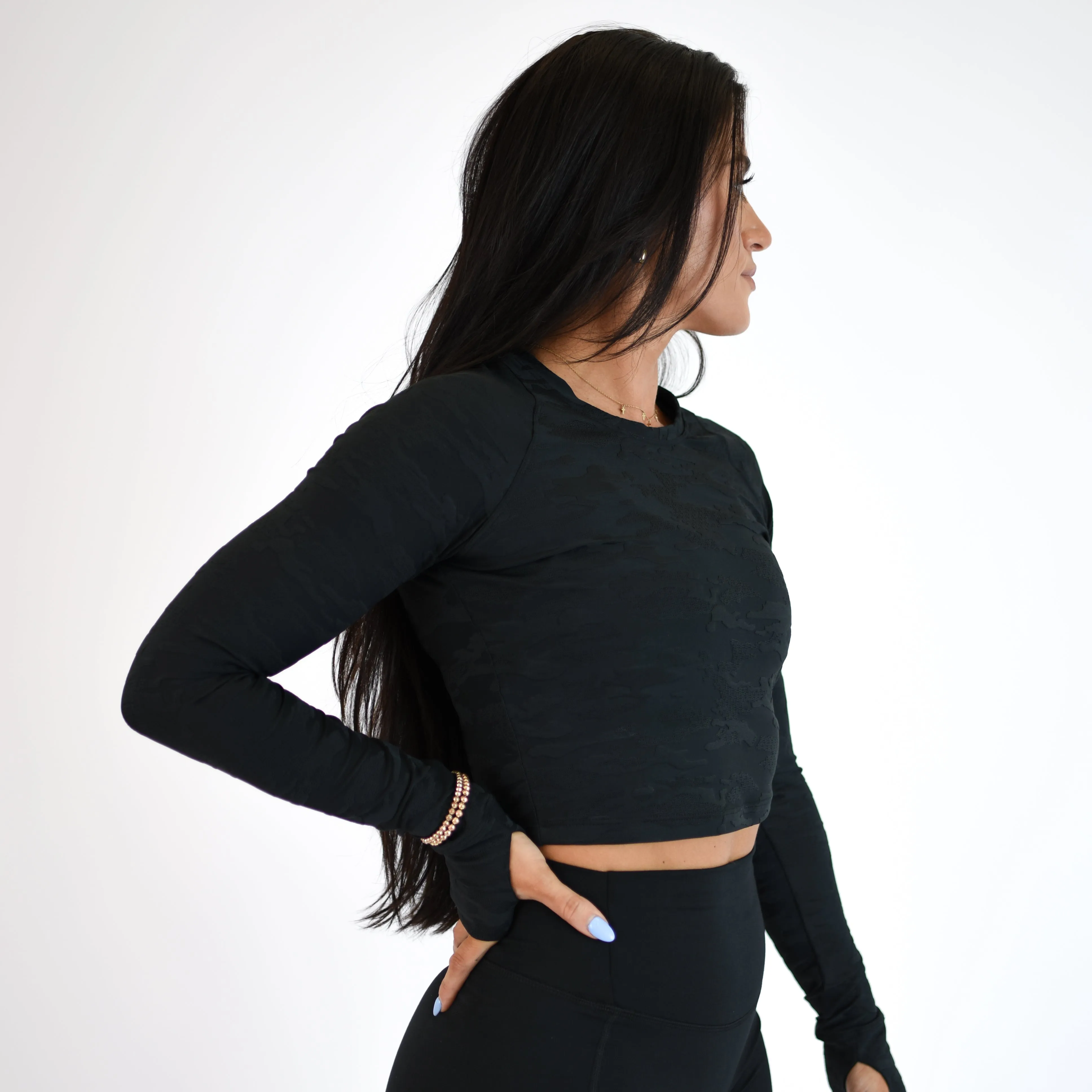 Foundation Crop Long Sleeve