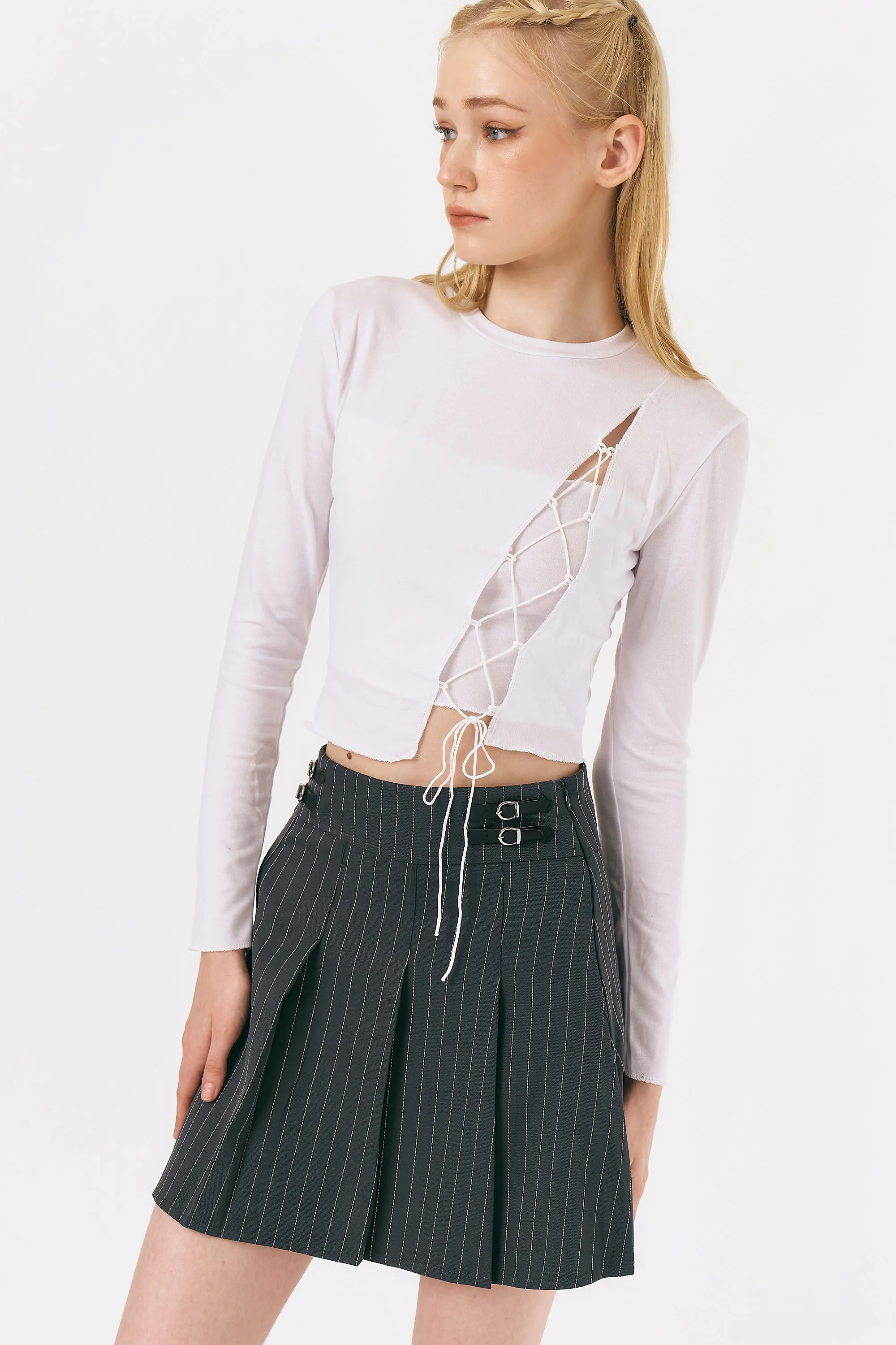 Izzy Lace Up Top