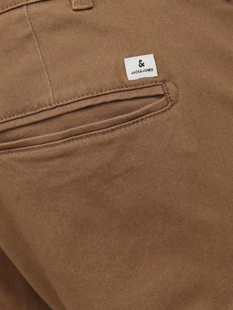 Jack & Jones Dave Stretch Beige Chinos Brown